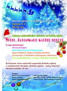 Atsisveikinimas su eglutėmis 2016
