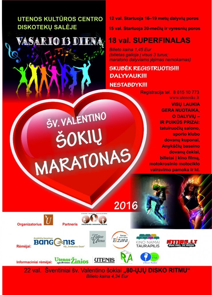 šokiu maratonas